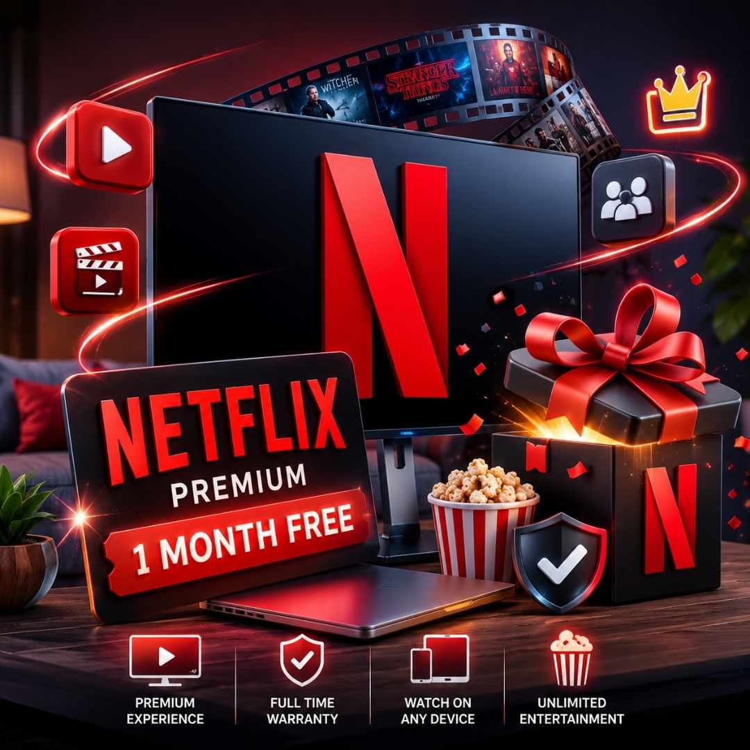 Get 1 Month of Netflix Premium — FREE!